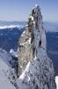 La tour de granite qui marque l'entre du couloir