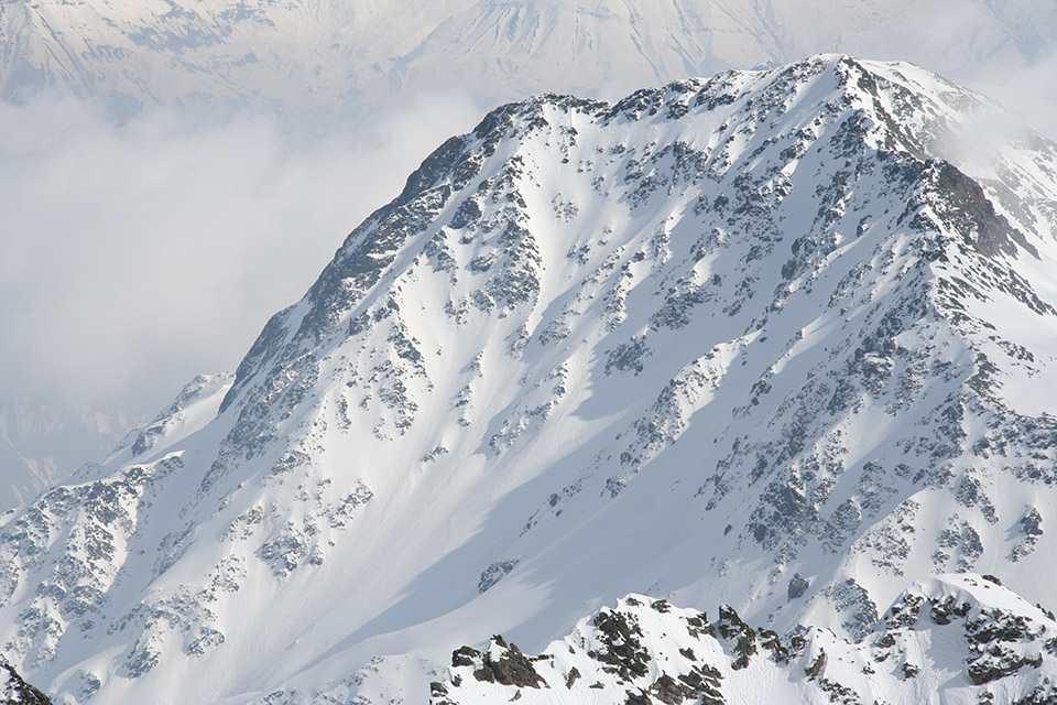La face Nord de la cime du Sambuis