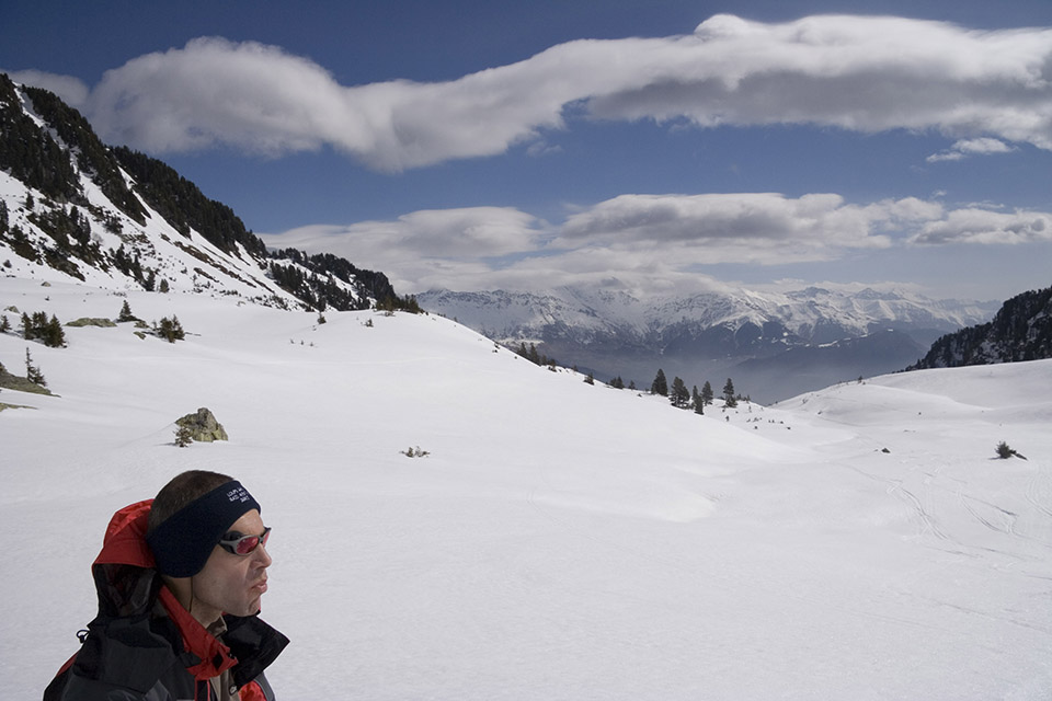 Pause pic-nic pour Denis, alors que les lenticulaires s'agitent