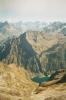 Le lac du Lauvitel et les hauts sommets de l'Oisans
