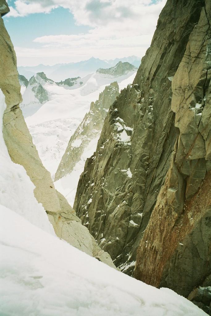 La brche sous le Tacul