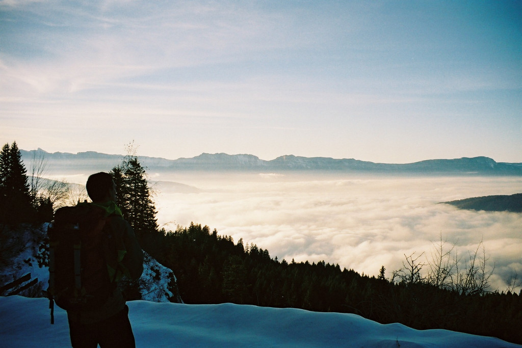 Une belle mer de nuages pour nous rconforter