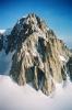 Les aiguilles du Diable, les aiguillettes du Tacul et leurs satellites (Clocher, Chandelle, Trident, Grand Capucin)