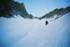 Aiguille de l'boulement, couloir SO et traverse