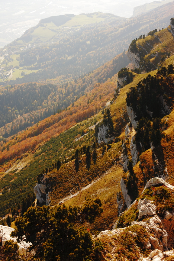 Vers le sud depuis le dme de Bellefont
